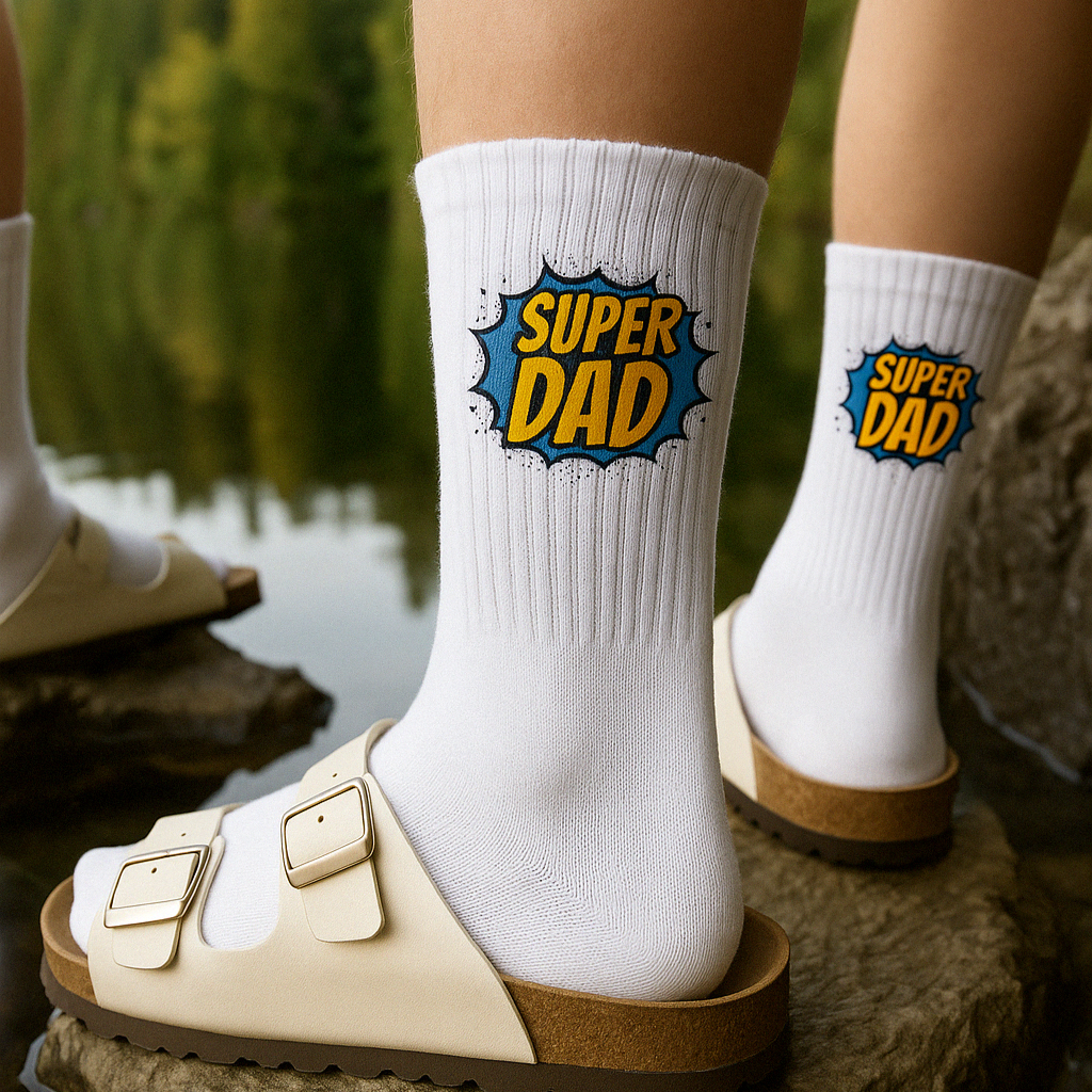 Super Dad socks