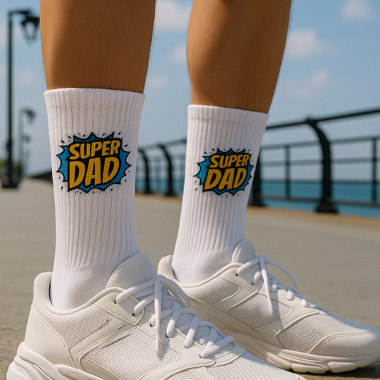 Super Dad socks